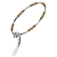 Bracciale Bikkembergs Uomo in Acciaio Occhio di tigre ECHB17